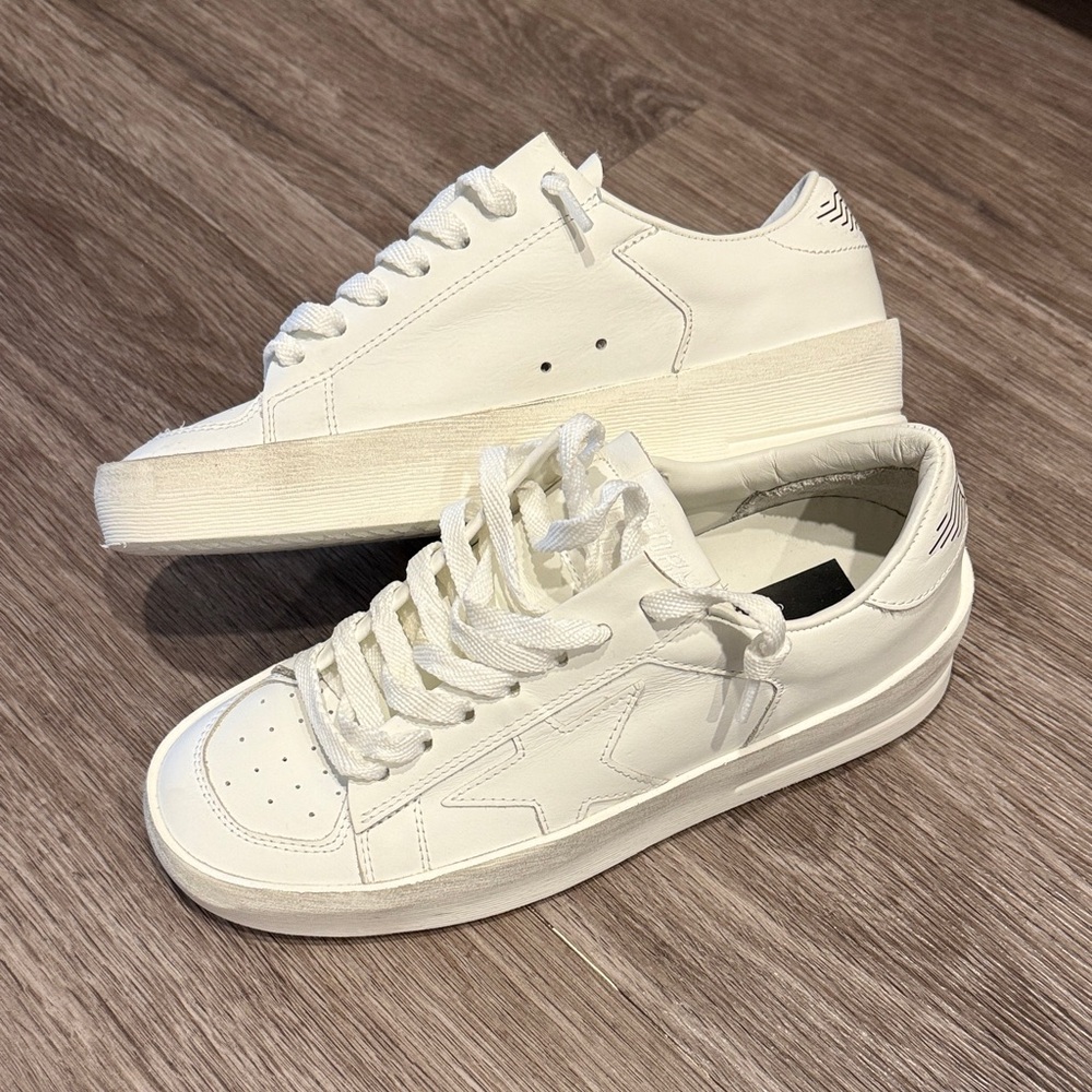Golden Goose Stardan White Sneakers